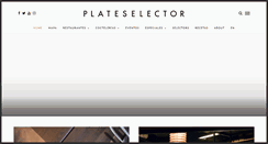 Desktop Screenshot of plateselector.com